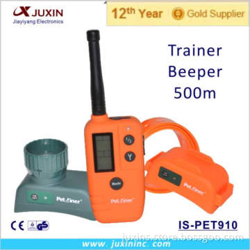 waterproof pet trainer collars dog beeper lcd display